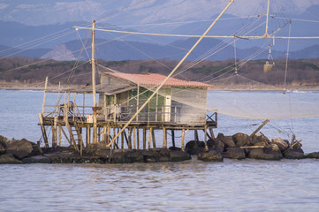 Marina di Pisa,bocca D'Arno.