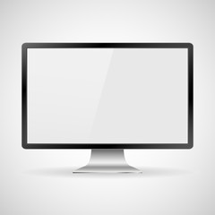 Monitor PC, vector on a white background. Monitor PC JPEG. Monitor PC Picture. Monitor PC Image. Monitor PC JPG. Monitor PC EPS10. Monitor PC AI.Monitor Drawing - stock vector