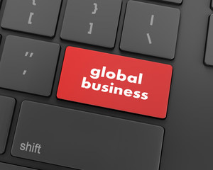 Fototapeta premium global business