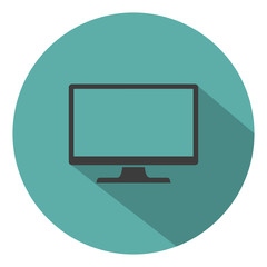 Monitor PC Icon Vector Flat style. Monitor PC Icon JPEG. Monitor PC Icon Picture. Monitor PC Icon Image. Monitor PC Icon JPG. Monitor PC Icon EPS. Monitor PC Icon AI. Icon Drawing - stock vector