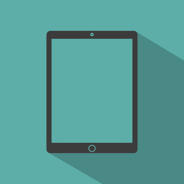 Tablet computer with blank screen. Tablet Icon Vector,flat style. Tablet Icon Picture. Tablet Icon Drawing. Tablet Icon Image. Tablet Icon JPG. Tablet Icon JPEG. Tablet Icon EPS