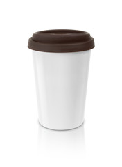 coffee mug isolated on white background