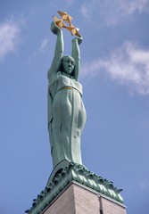 rues de Riga en Lettonie