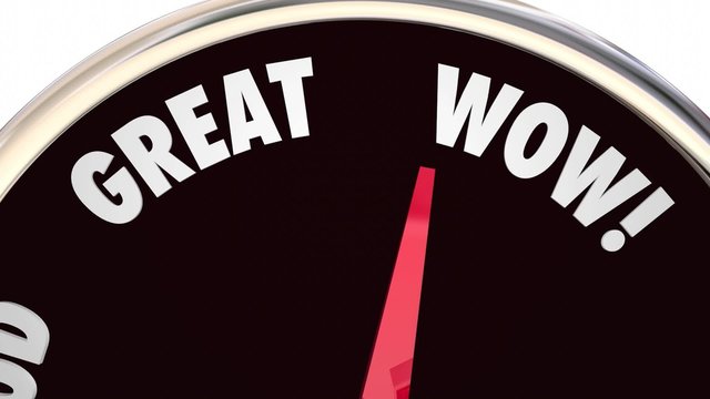 Best Service Top Rated Company Business Speedometer Words 3D