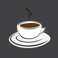 Coffee vector art design