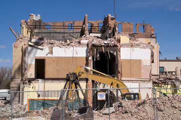 Fototapeta na wymiar Major Demolition