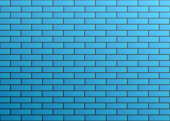 Gradient Dark Blue Texture Pattern Background Stretcher Bond Brick Style Wallpaper Illustration