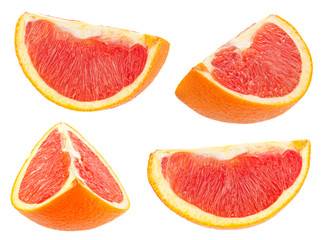 Red orange slice set