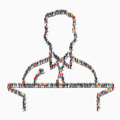 people  men conference icon