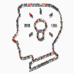 people  head light idea