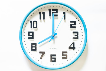 clocks isolated on white