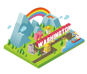 Washington is one of  beautiful city to visit