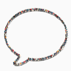 people  bubble chat icon