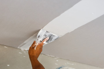 Ceiling repair for home renovate