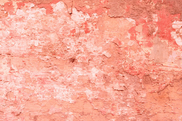 Wall fragment with attritions and cracks