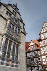 Fototapeta premium maisons à colombages en Allemagne