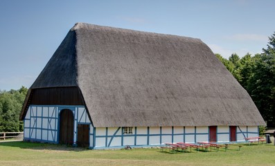 maison traditionnelle de l'Allemagne du nord
