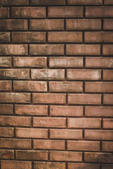 Obraz premium Background of old vintage brick wall