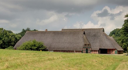 maison traditionnelle de l'Allemagne du nord