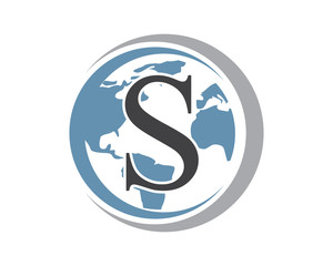 Fototapeta premium Sletter global logo