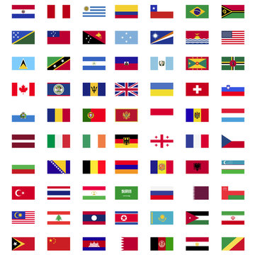 Flags of world countries