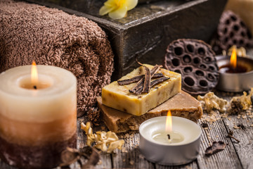 Spa and wellness setting