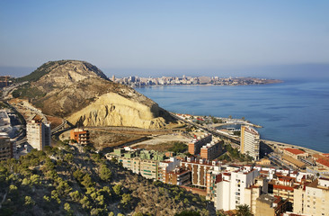 Fototapeta na wymiar Panoramic view of Alicante. Spain
