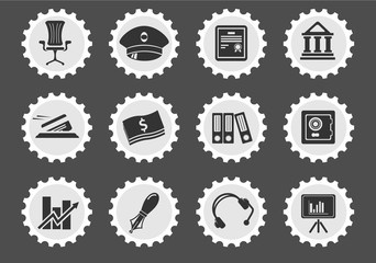 Finance icon set