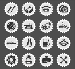 Auto Service Icons