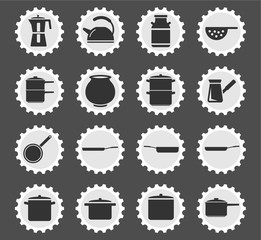 Dishes simply icons