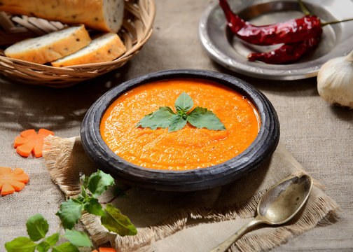 soup puree of carrots 
