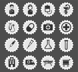 Medical simply icons