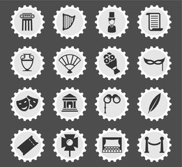 Theatre simply icons