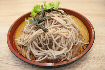 Zaru soba (Japanese noodle cold)
