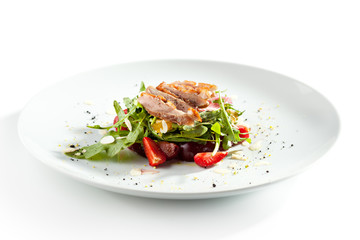 Duck Salad with Fruit