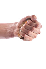 Fototapeta premium Hand with money