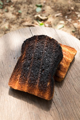 Crispy and Crunchy Over Burned Toasts