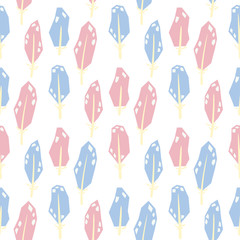 Quill seamless pattern