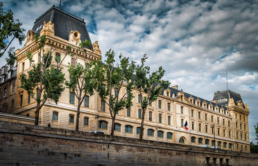 Old buildings and structures. PARIS Attractions. Sights. Urban landscape