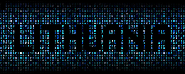 Lithuania text on hex code illustration