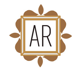 AR template Logo design for your company.