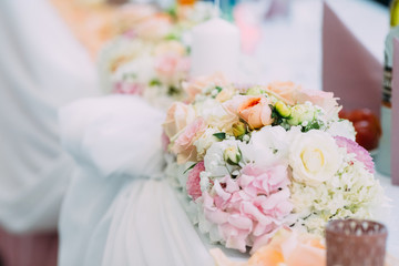 blumen hochzeit deco