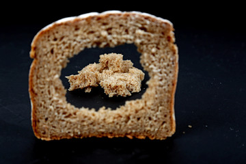 Brotscheibe mit Durchblick