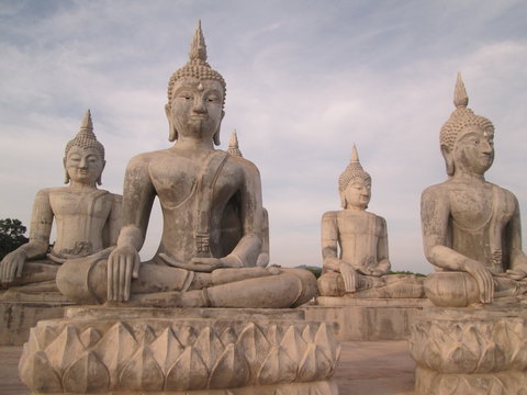 Thai the image of Buddha