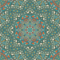 Abstract geometric seamless pattern vintage