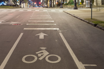 Urban Bicycle Lane