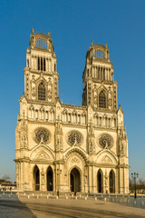 Fototapeta na wymiar Cathédrale d'Orléans.