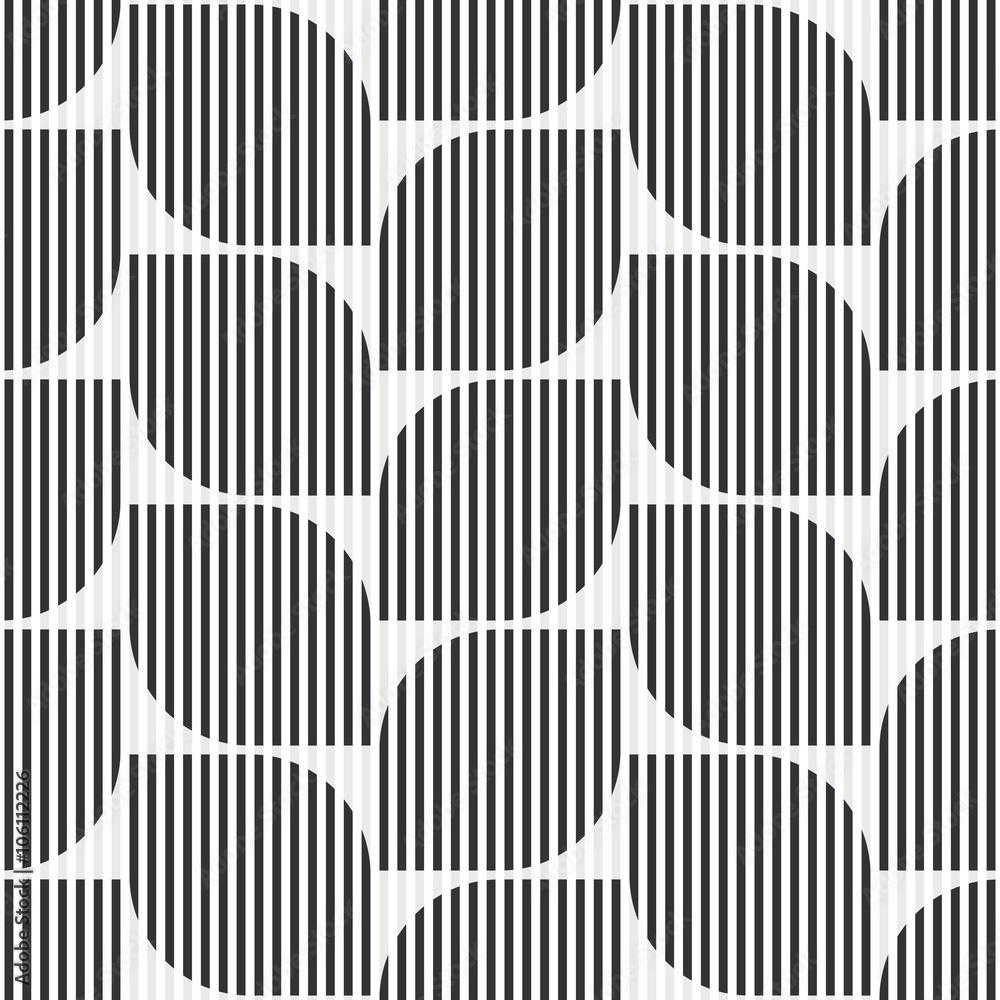 Wall mural vector seamless texture. modern abstract background. repeating geometric pattern with abstract figur