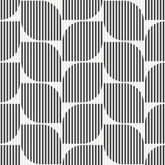 Vector seamless texture. Modern abstract background. Repeating geometric pattern with abstract figures. - 106112226