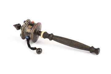 Handheld prayer wheel